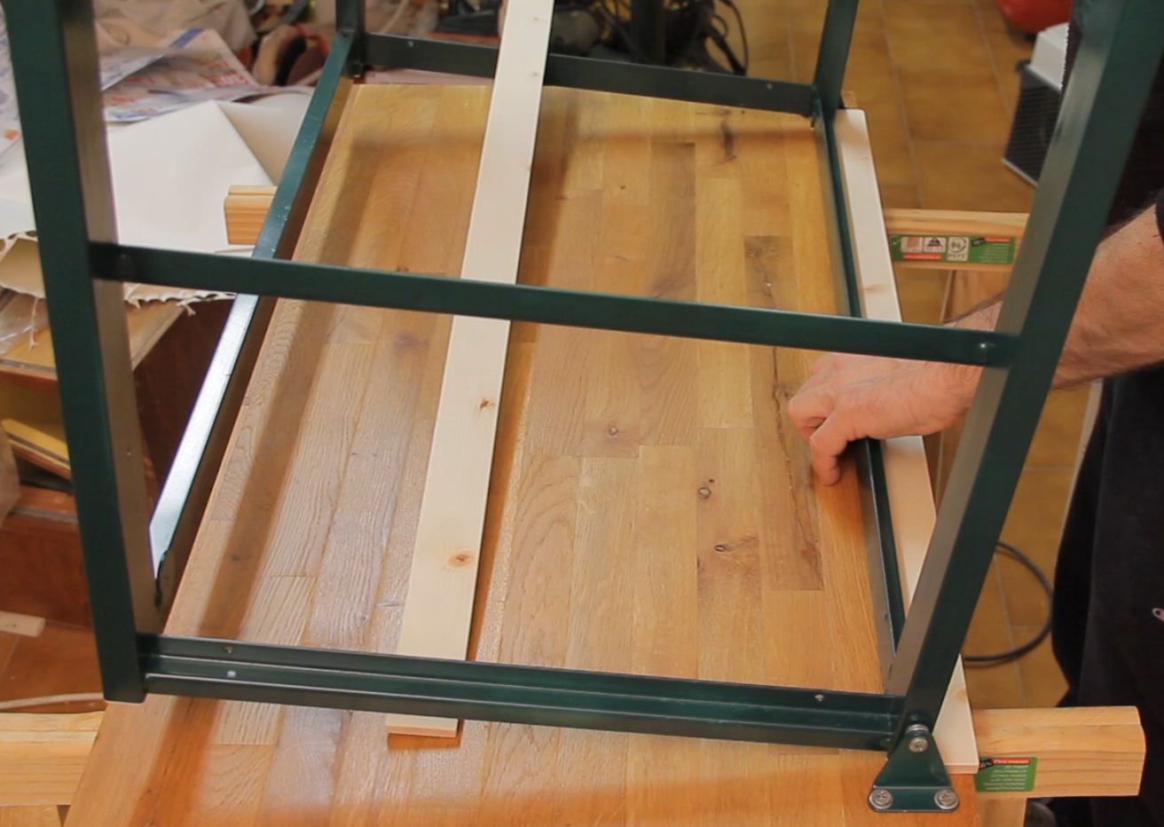 changing table frame