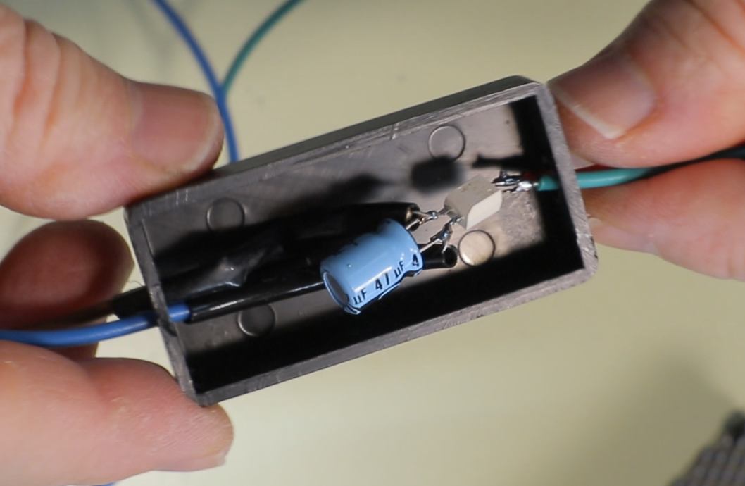 Mains detector - insides