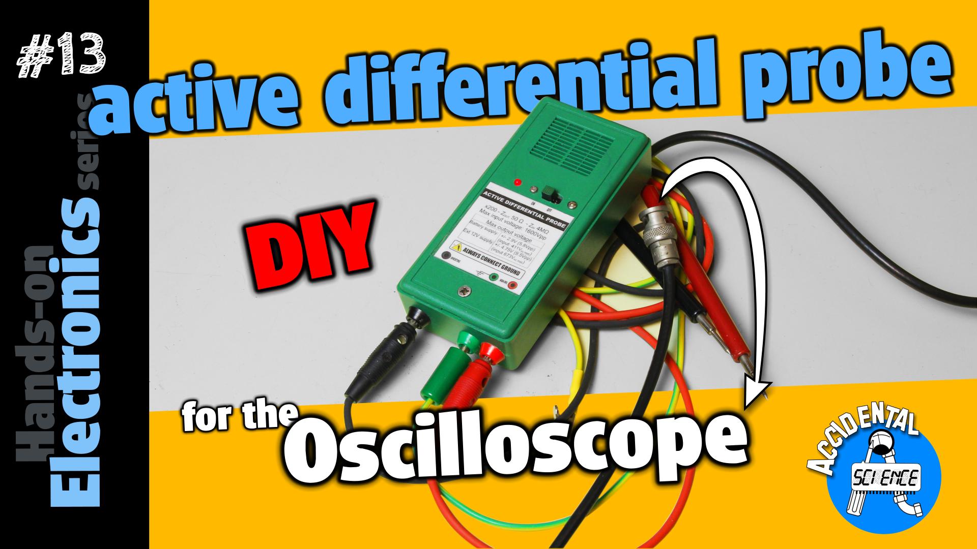 Active diff probe video